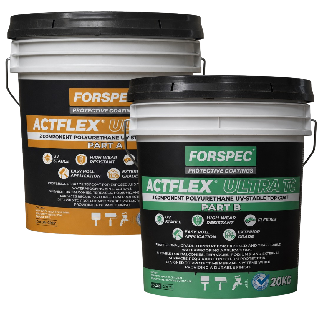 ACTFLEX Ultra TC UV Stable Polyurethane Top Coat 40kg