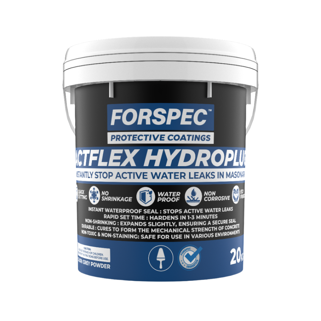 ACTFLEX HYDROPLUG Rapid-Setting Non-Shrink Leak Stopper