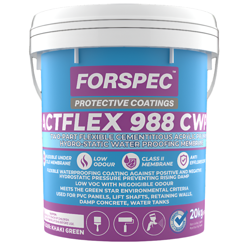 ACTFLEX 988 CWP 2 Part Cementitious Membrane