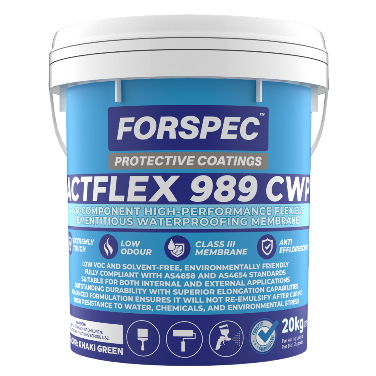 ACTFLEX 989 CWP High-Performance Cementitious Membrane