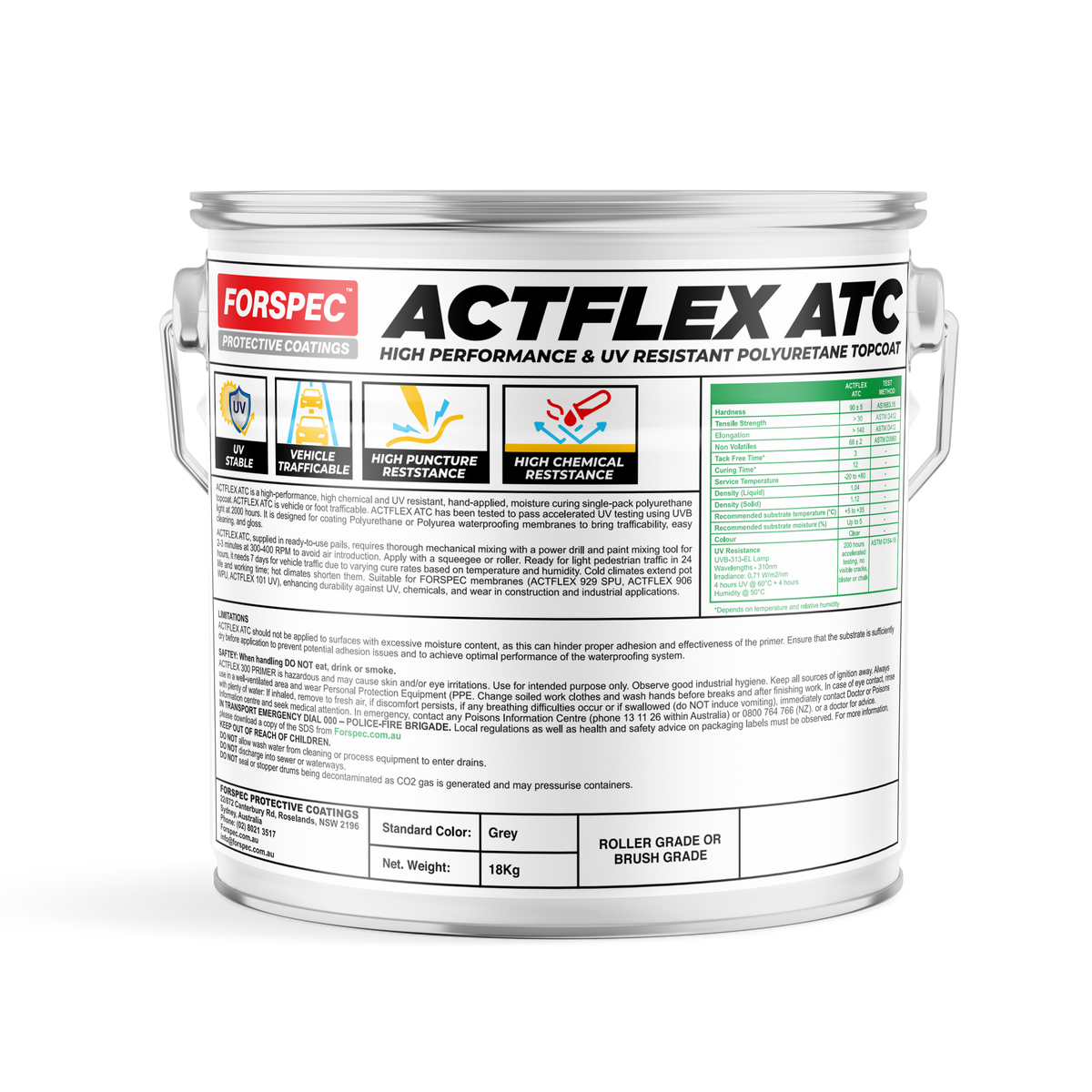 ACTFLEX ATC Top Coat 15L