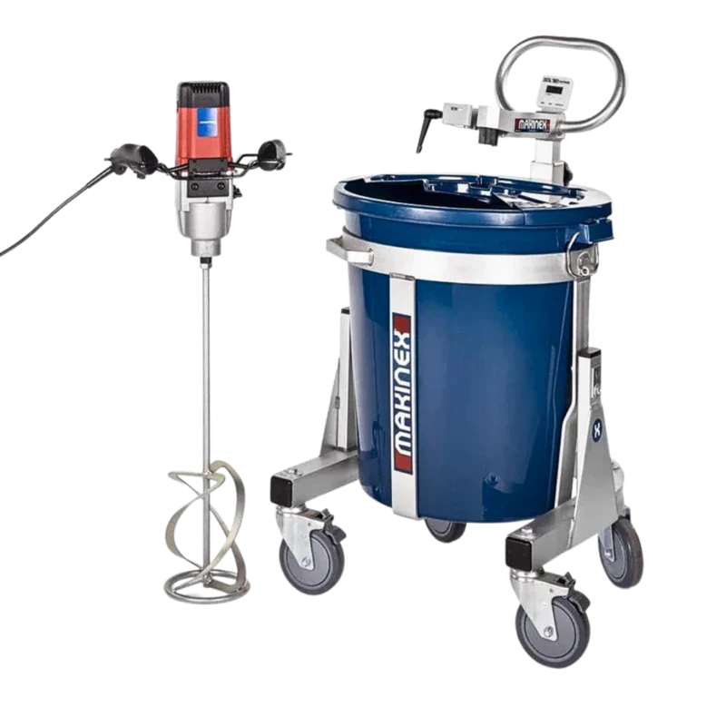 Makinex MS-100-M-AU 100L 1800W Electric Portable Mixing Station